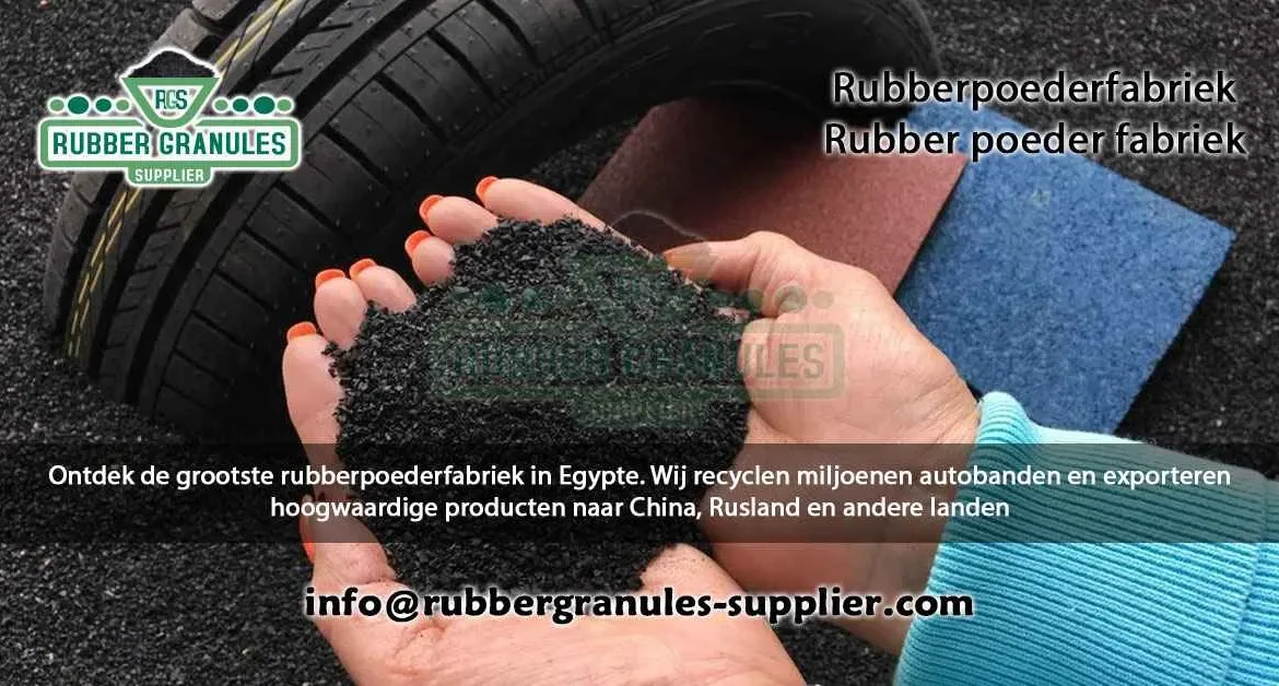 Rubberpoederfabriek in Egypte - Recycling van autobanden en productie van hoogwaardige rubberproducten voor export naar China en Rusland.