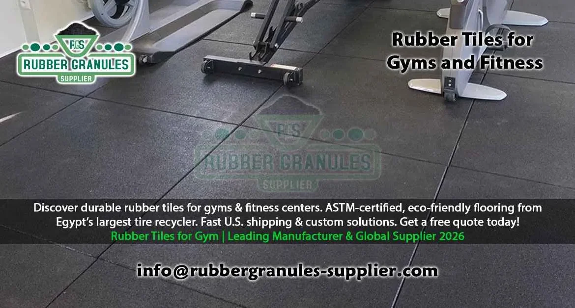 Rubber Tiles for Gyms and fitness | Premium Eco-Friendly Flooring Solutions