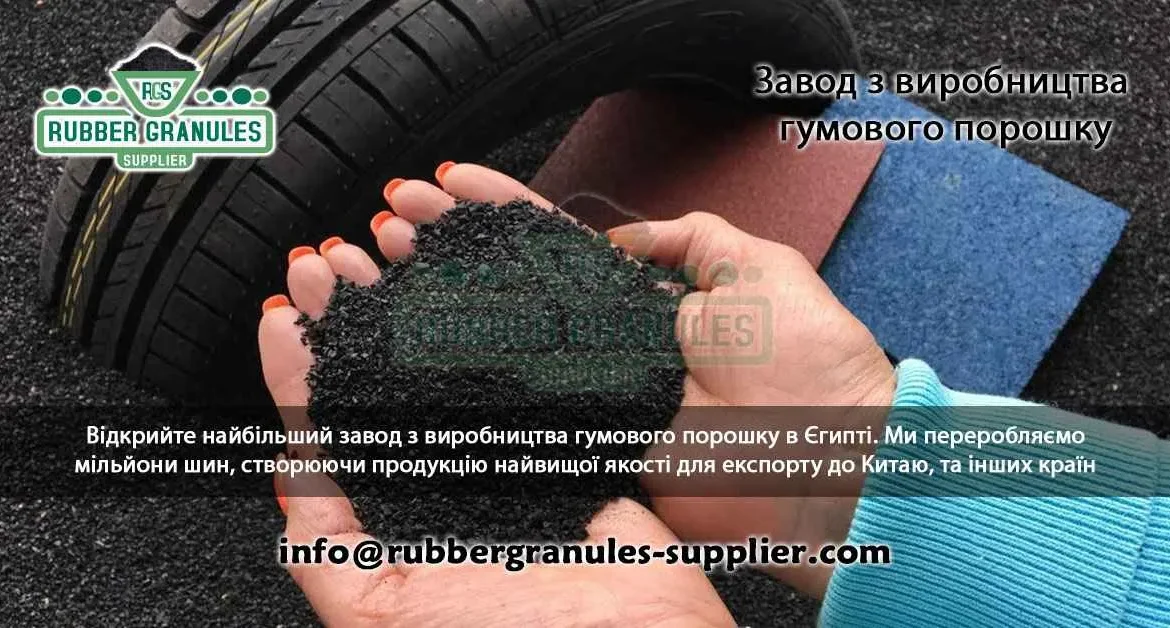 Завод з виробництва гумового порошку в Єгипті — переробка шин та експорт продукції найвищої якості до Китаю, та інших країн