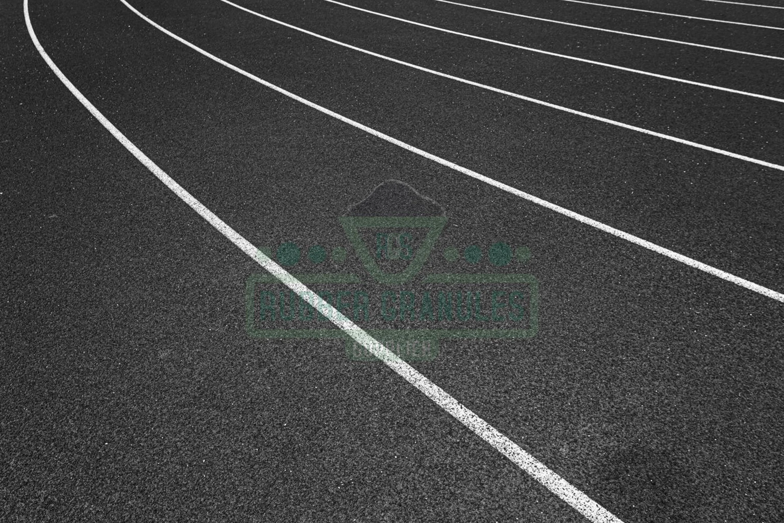 Pistes de course en caoutchouc 11 chemin en caoutchouc et piste de jogging noire