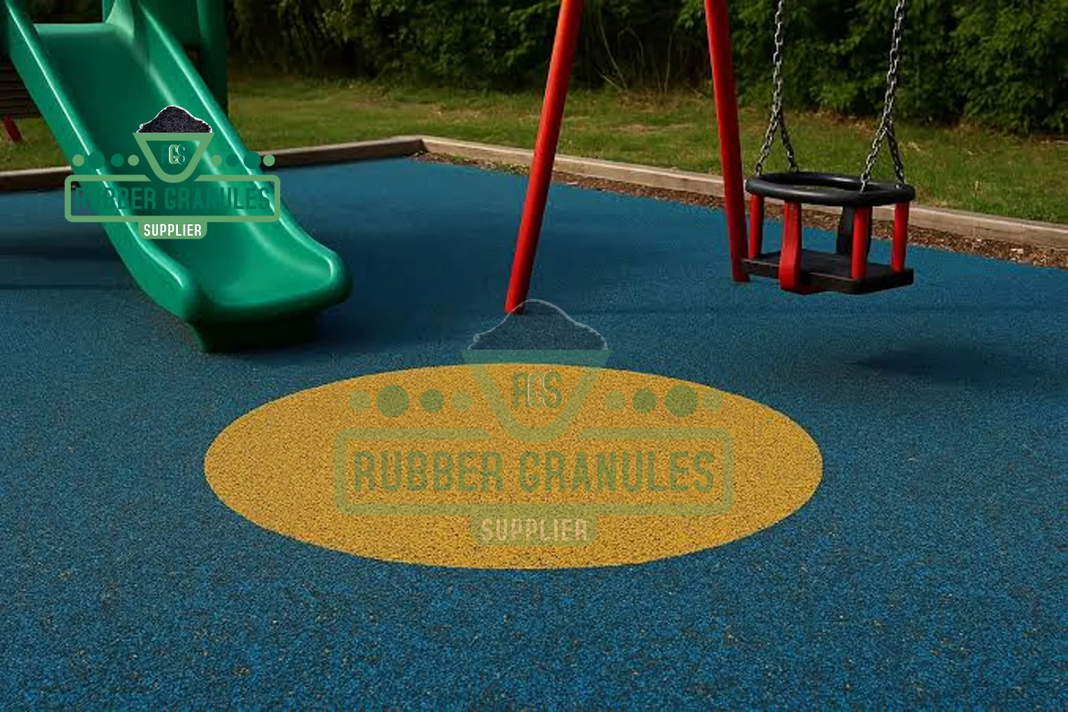Gránulos EPDM de colores para pavimentos de parques infantiles