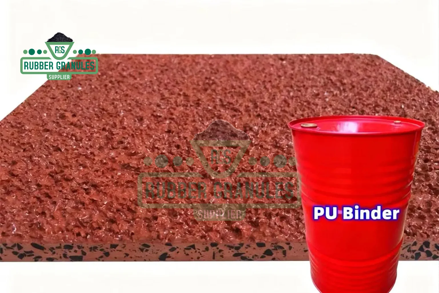 PU Binder for rubber tile manufacturing