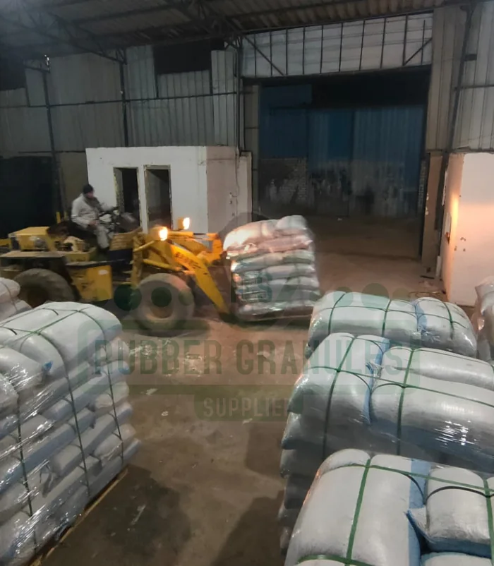 Preparación de productos de caucho antes de la exportación