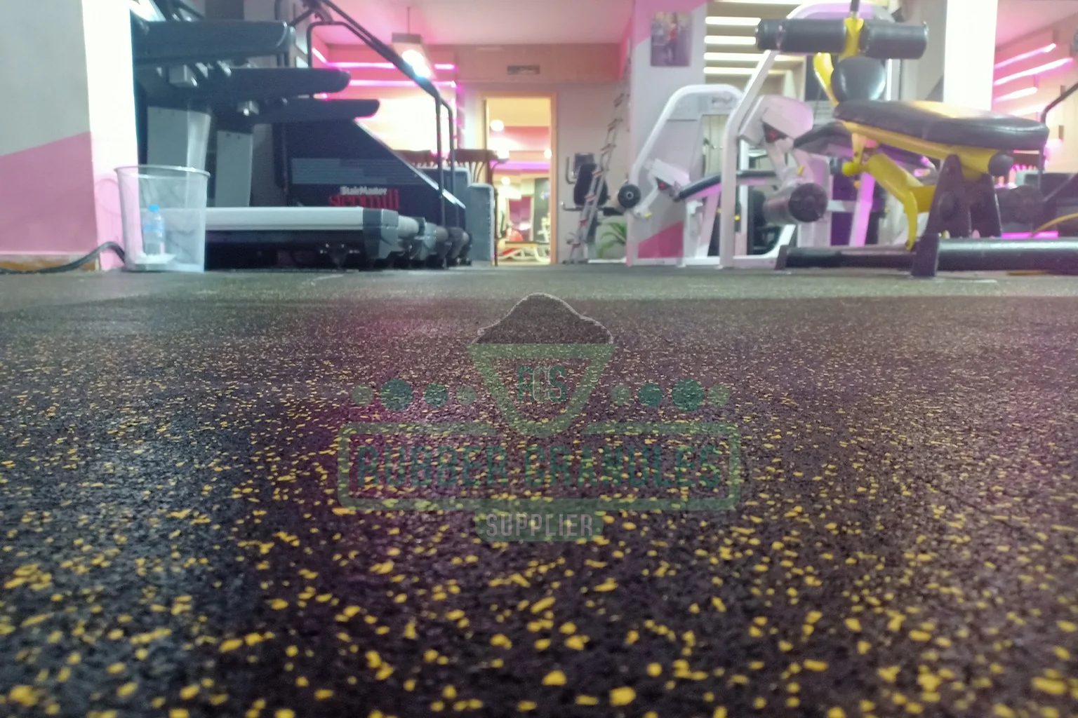 Rollos de caucho para suelos y gimnasios