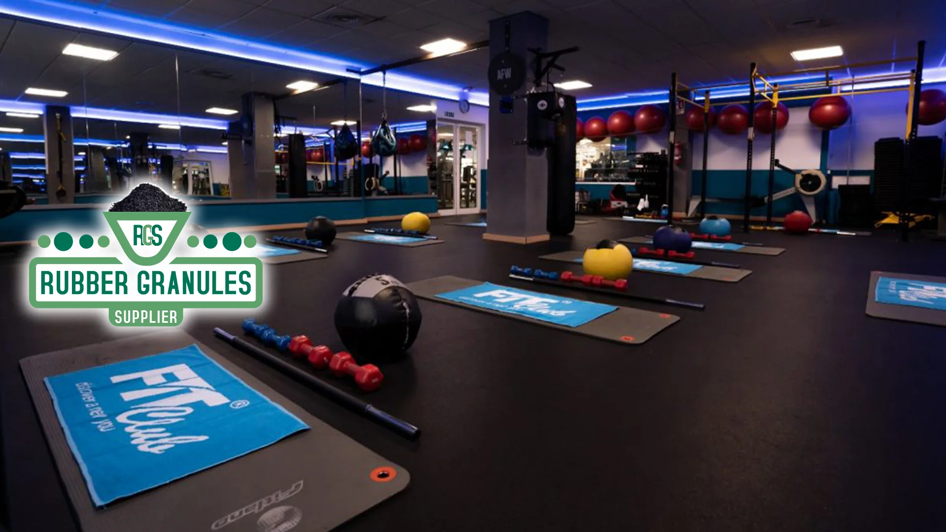 Rollos de goma para gimnasios y proyectos